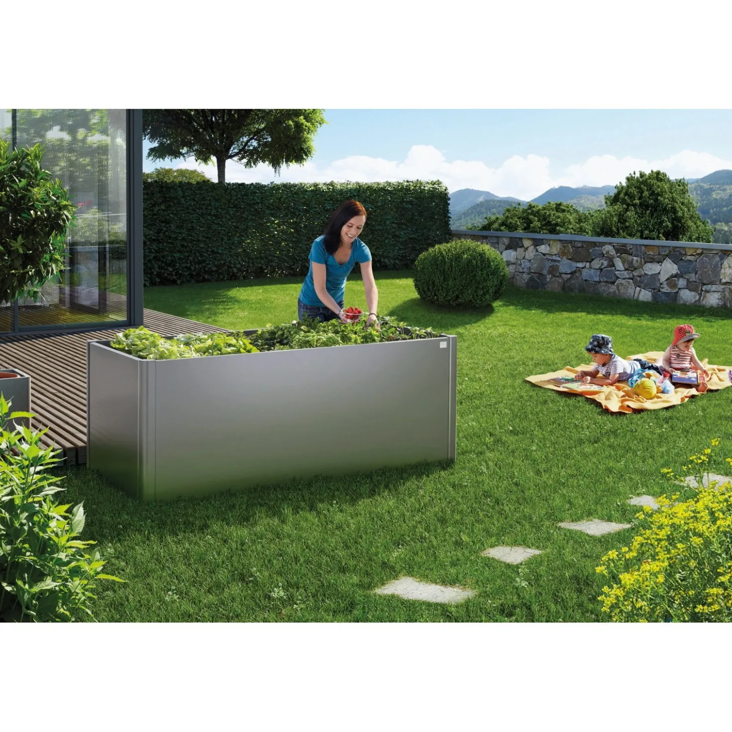 Aiuola rialzata Biohort Biohort 2x1 m