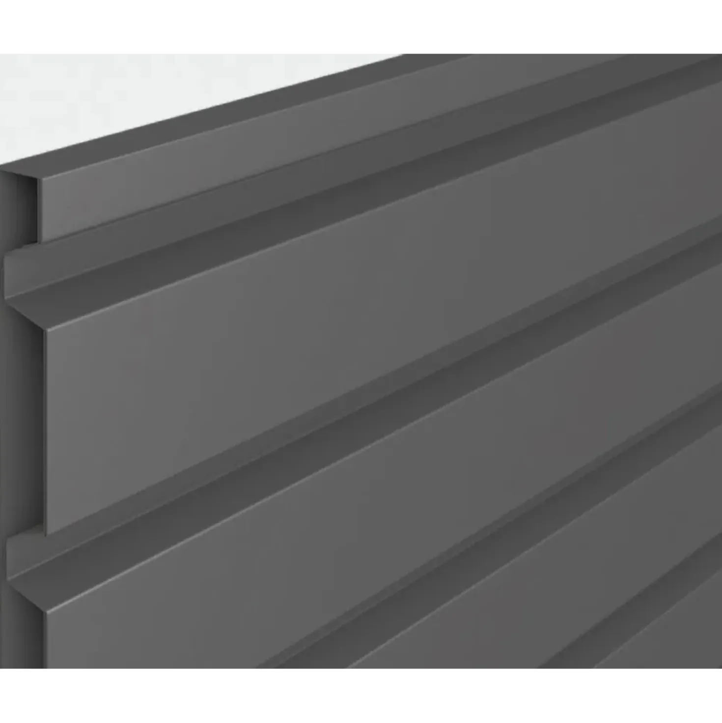 Aiuola rialzata Biohort 77x102x53 cm Grigio scuro metallizzato