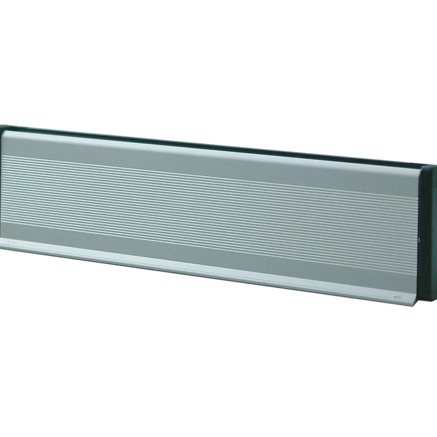 Alubox copriferitoia ad incasso in alluminio color argento
