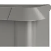 Antilumache Biohort per aiuole rialzate 2x1 m grigio quarzo metallizzato