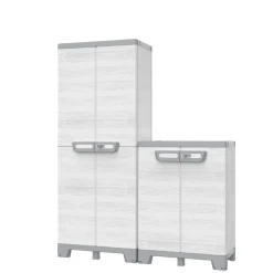 Armadio da esterno alto Sequoia in plastica 68x39x172 cm
