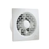 Aspiratore da muro punto filo mf 100/4" timer Vortice 100x100 mm