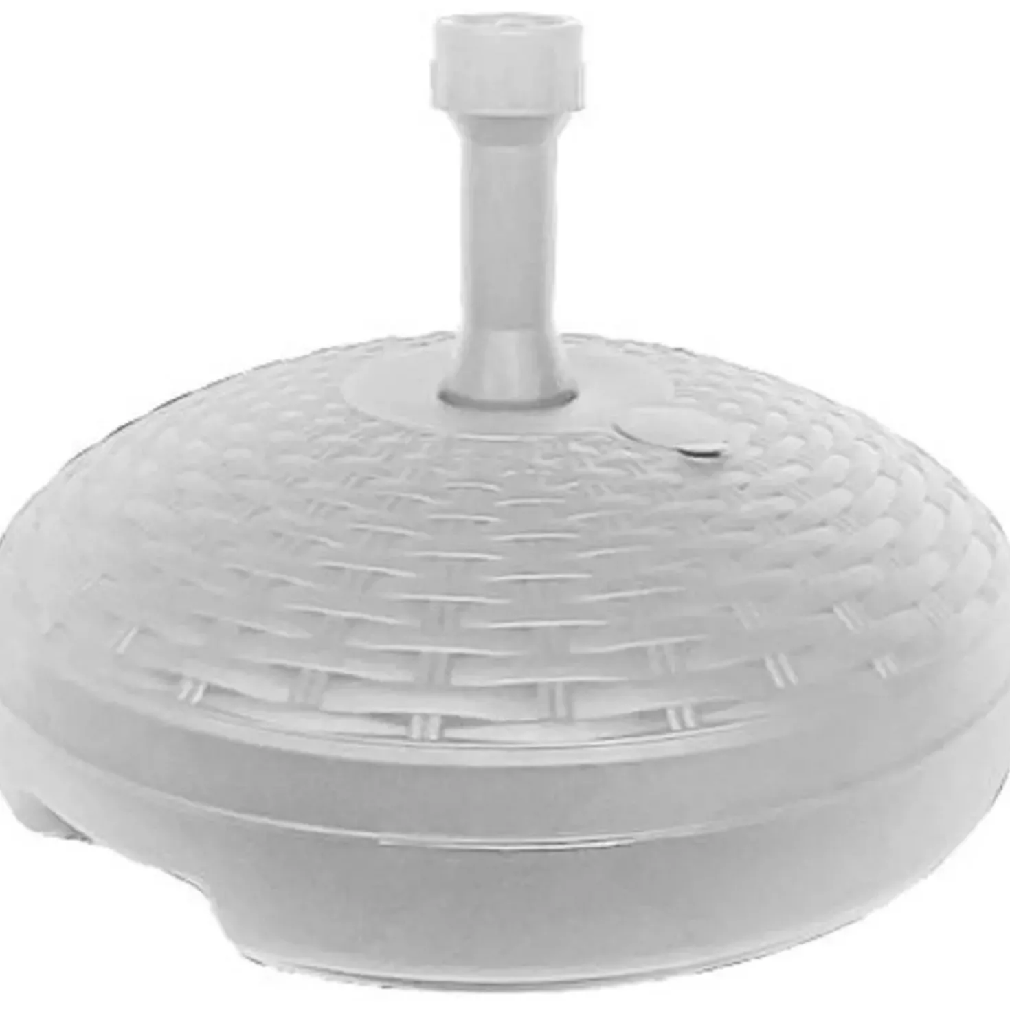 Base per ombrelloni tonda Ø 45 cm bianca