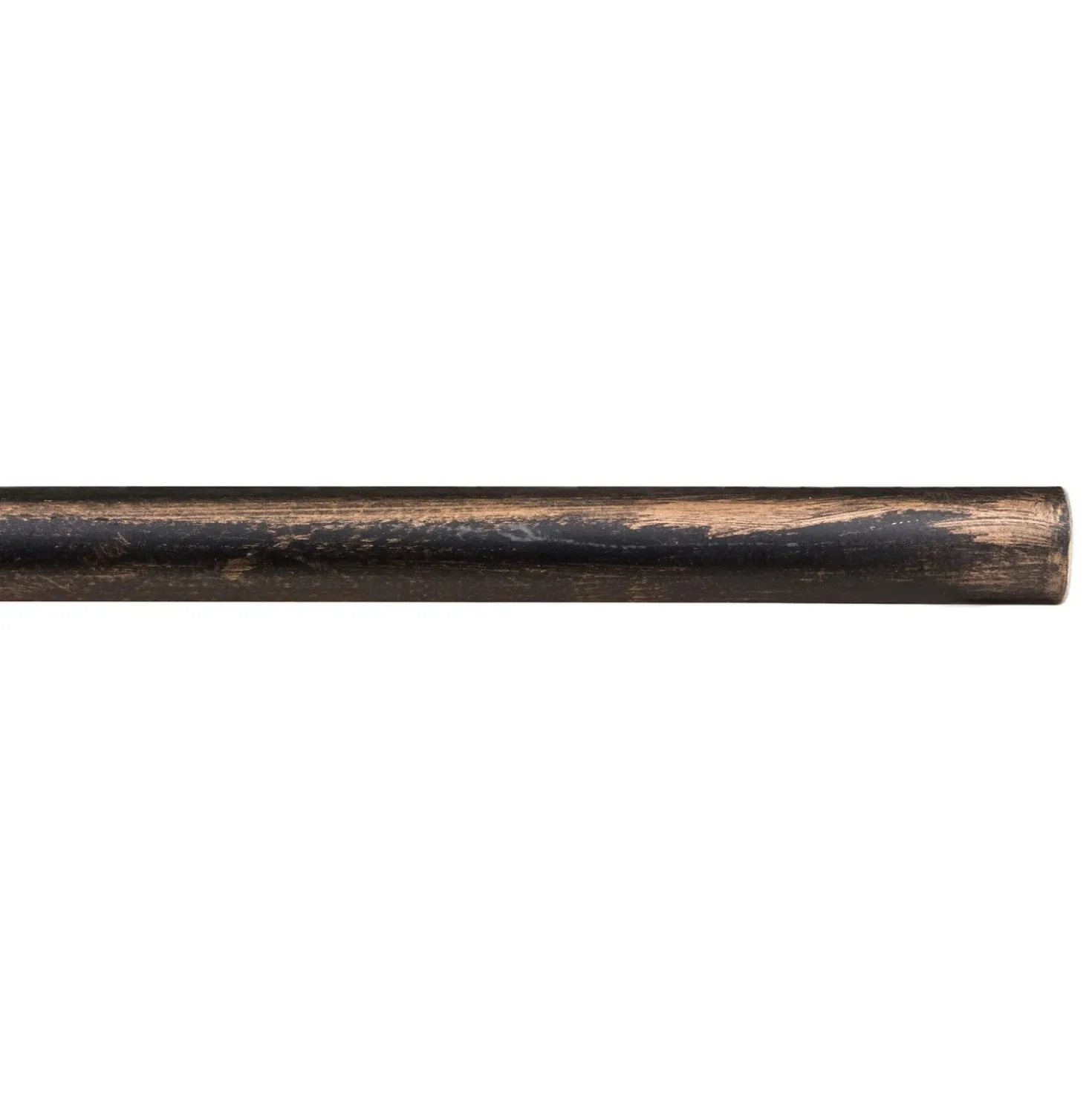 Bastone per tenda in ferro 200 cm nero e rame Ø 20 mm