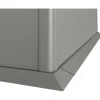 Bordo di protezione falciatura per prato Biohort 1x1 m Grigio quarzo met