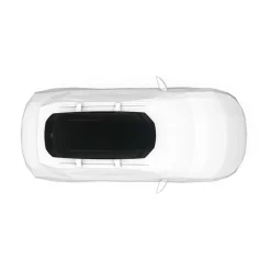 Box da tetto per auto Force 3 nero aeroskin L