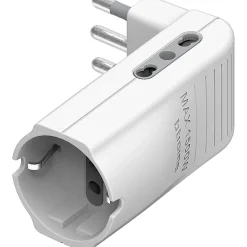 BTicino Corner adattatore salvaspazio 2 prese 16 A bianco