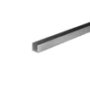 Canalina U 2 m 20x20 mm alluminio naturale