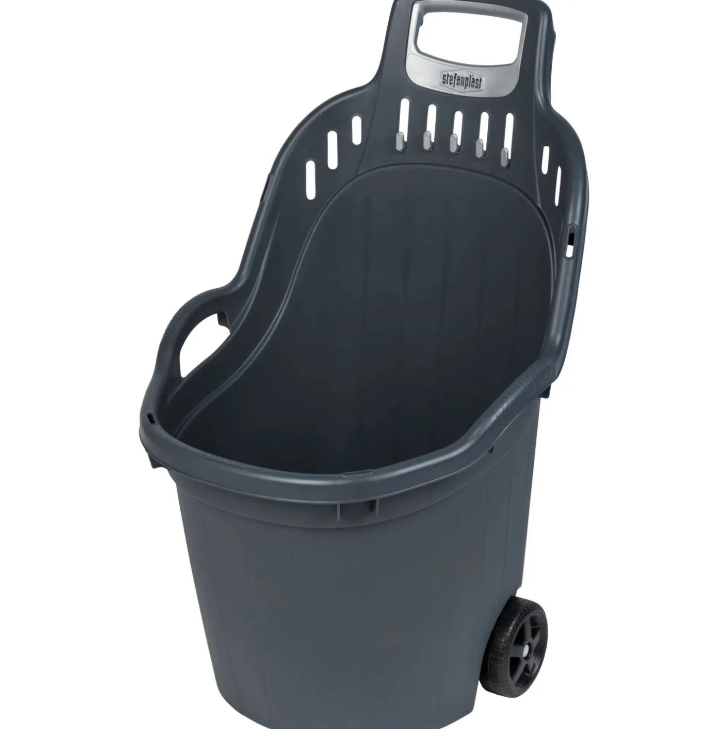 Carriola multiuso Stefanplast Helpy Cart grigio 50 l