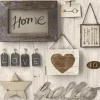 Carta da parati decorativa home sweet home