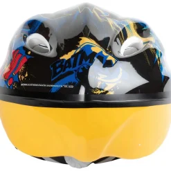 Caschetto bici Batman taglia M nero e giallo