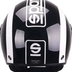 Casco moto Demi Jet Sparco SP601 nero/bianco L