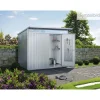 Casetta da giardino AvantGarde ECO A1 Argento metal. 209x172x172 cm 2 porte