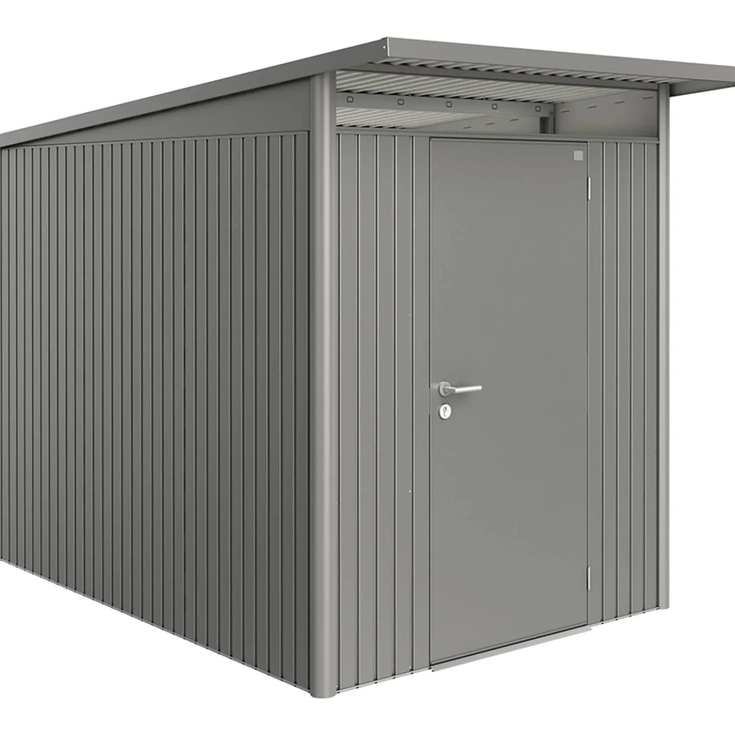 Casetta da giardino Biohort AvantGarde sp 0,5 mm 180x300x218 cm quarzo standard