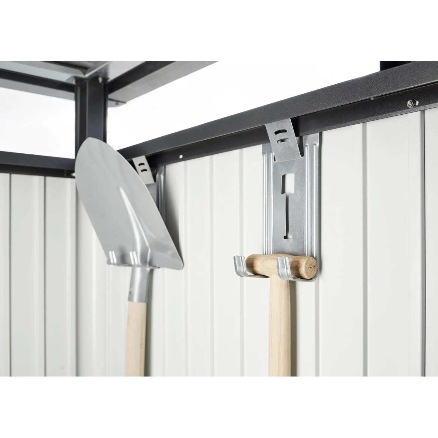 Casetta da giardino Biohort HighLine sp 0,5 mm 222x275x235 cm grigio standard