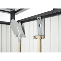 Casetta da giardino Biohort HighLine sp 0,5 mm 222x275x195 cm grigio standard