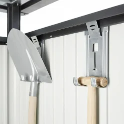 Casetta da giardino Biohort HighLine sp 0,5 mm 275x315x222 cm grigio 2 batt.