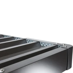 Casetta da giardino Biohort HighLine sp 0,5 mm 222x275x235 cm argento 2 batt.