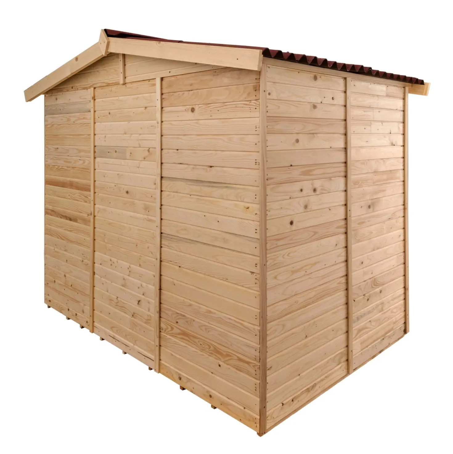 Casetta da giardino in legno sp 16 mm H210xL270xP187 cm