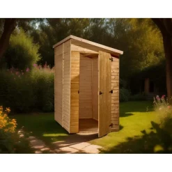 Casetta da giardino in legno sp 16 mm H220xL130xP223 cm