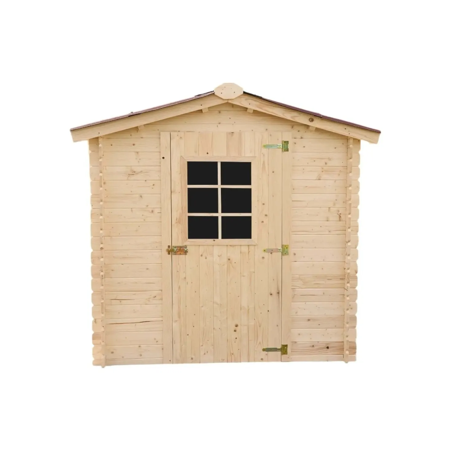 Casetta da giardino in legno sp 20 mm H197xL199xP205 cm