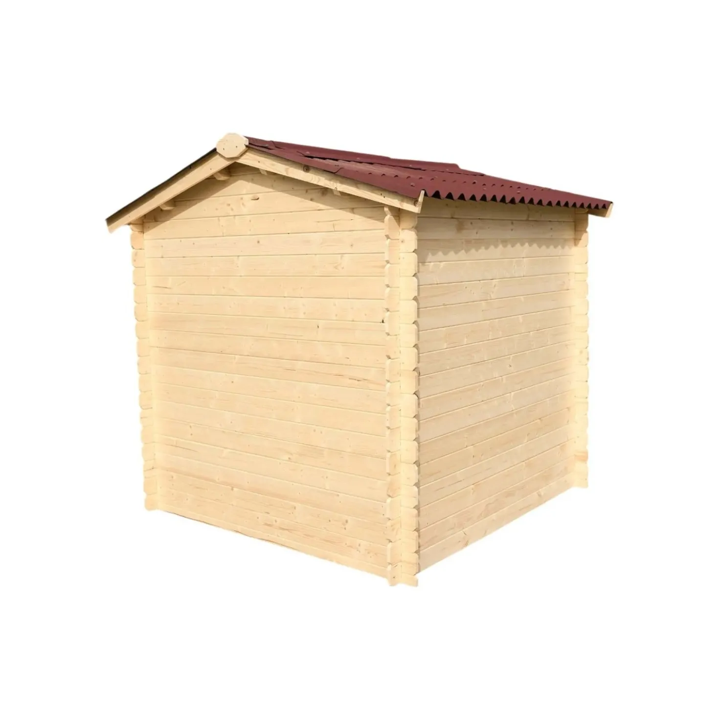 Casetta da giardino in legno sp 20 mm H197xL199xP205 cm