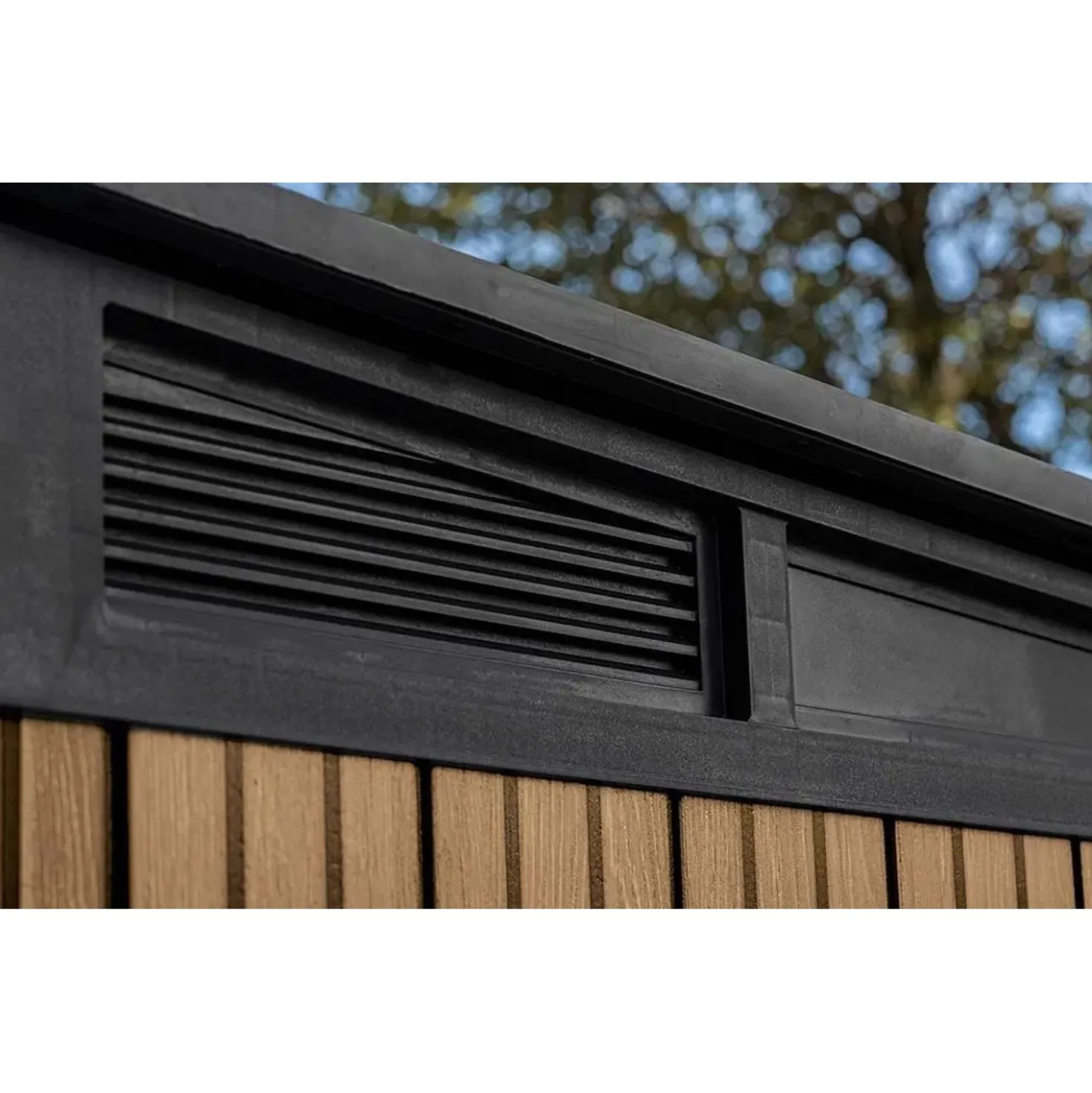 Casetta da giardino in plastica Keter Pent sp. 20 mm marrone chiaro 4,7 m²