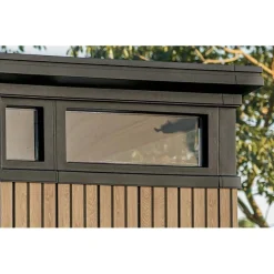 Casetta da giardino in plastica Keter Pent sp. 20 mm marrone chiaro 4,7 m²