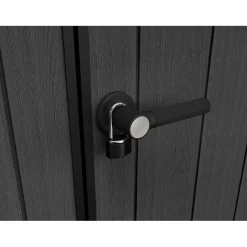 Casetta da giardino in plastica Keter Apex sp.20 mm marrone scuro 7,4 m²