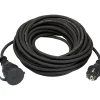 Cavo di prolunga H05RR-F 3G1,5 15 m Nero