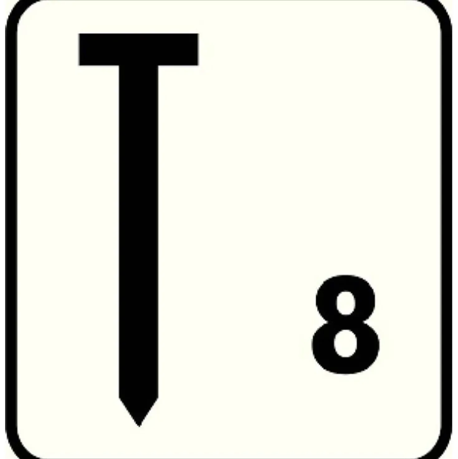 Chiodini Rapid No. 8 da 30 mm
