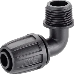 Claber raccordo fine linea a gomito Ø 1/2" (13-16 mm) - 1/2" Block System