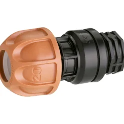 Claber raccordo Ø 20 mm filetto 20 mm (3/4")F-13 mm (1/2")F