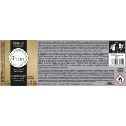 Colore metallizzato spray Fleur F91 Champagne 100 ml