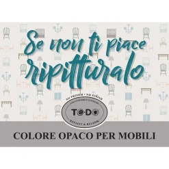 Colore opaco per mobili To-Do n.1 Snowdrop 500 ml