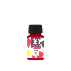 Colore per stoffa 60 ml rosso
