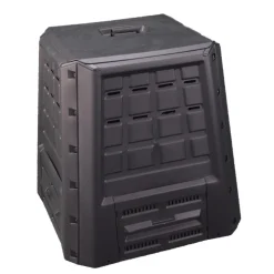 Composter 380 litri colore nero