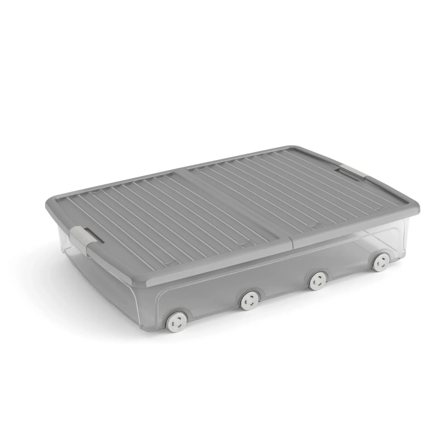 Contenitore in plastica W Box 79x58x16 cm grigio