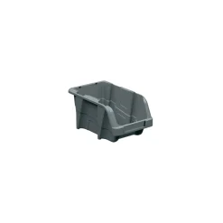 Contenitore in polipropilene grigio basalto 148x250x128 mm