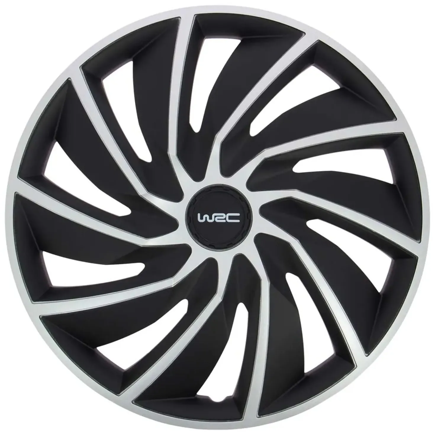 Copricerchioni WRC bicolor 14" TURBO 4 pz
