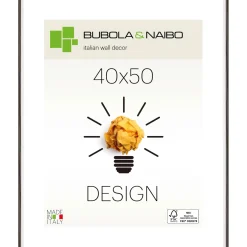Cornice legno Unika 40x50 cm rovere scuro/bianco