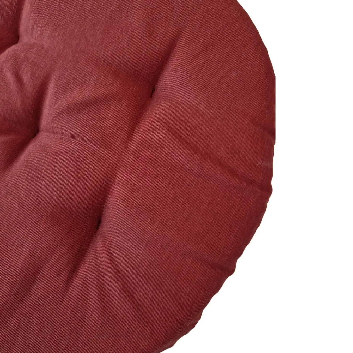 Cuscino coprisedia tondo Ø 40 cm bordeaux