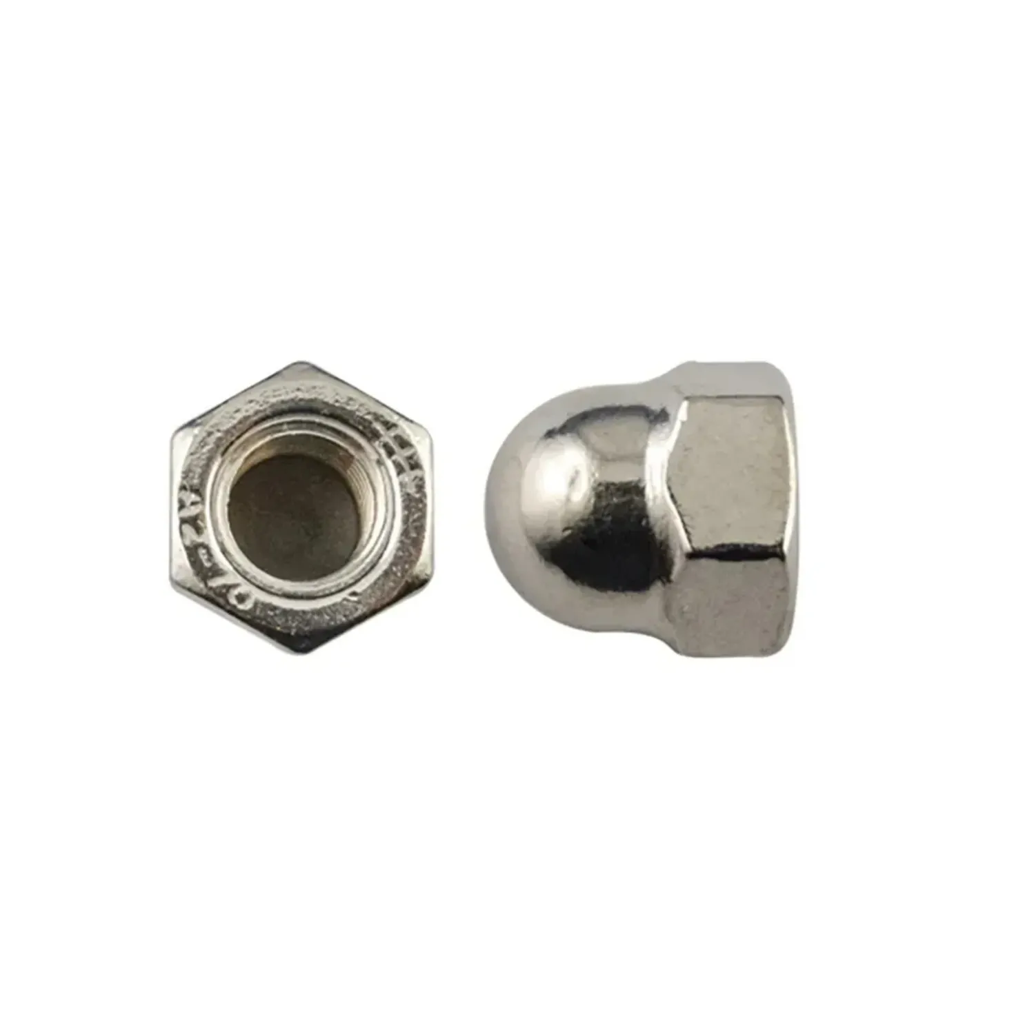 Dado cieco esagonale din 1587 zincato m10 pz4