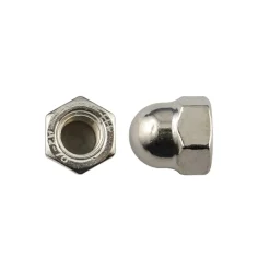Dado cieco esagonale din 1587 zincato m6 pz10