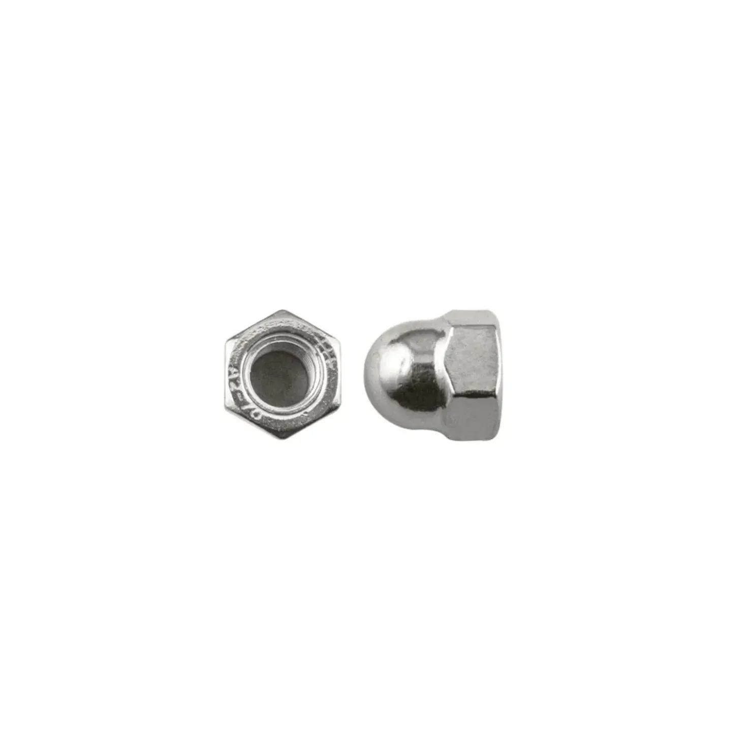 Dado cieco inox din 1587 14 m 1 pz