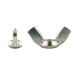 Dado galletto inox m10 pz2