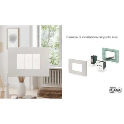 Deviatore 1 polo 10AX assiale bianco