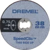 Dischi taglio Dremel EZ SpeedClic SC409 sottile
