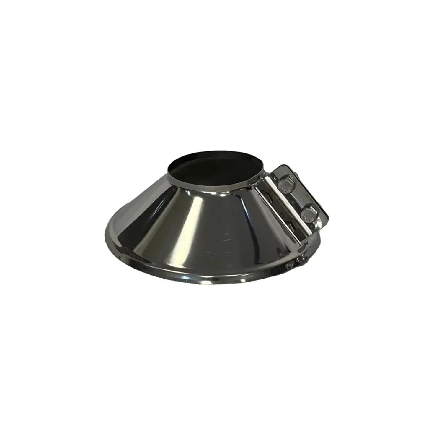 Faldale per tetto inclinato in acciaio inox AISI 316 Ø 80 mm