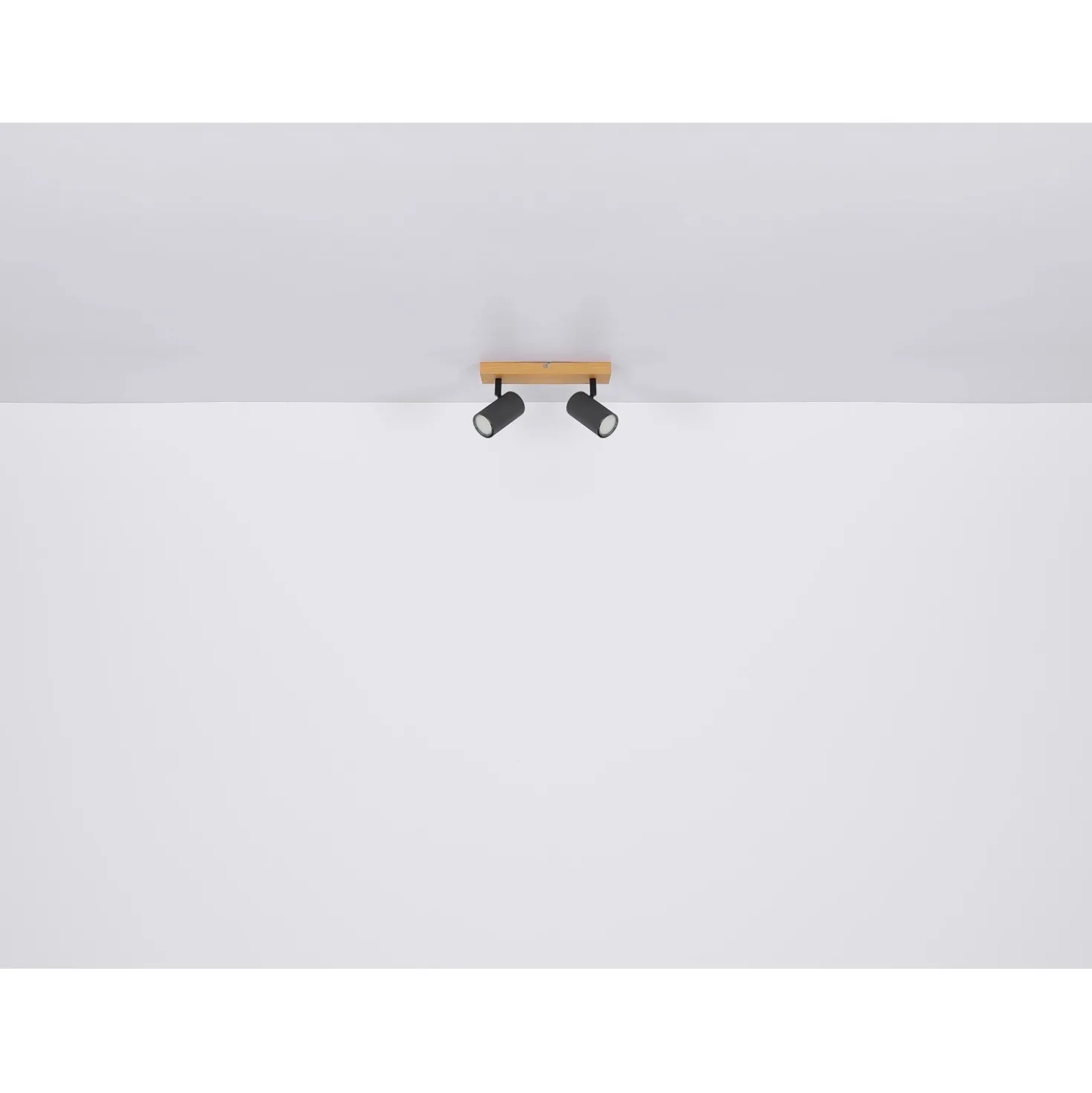 Faretto 4 luci Globo Robby 56x6x12 cm bianco